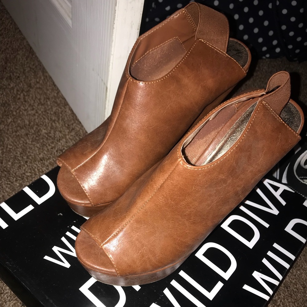 Taupe Wedges